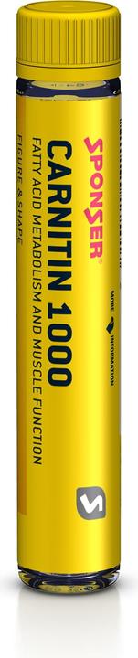 Actual product image Sponser L- Carnitin 1000 (Peach, 30 x)