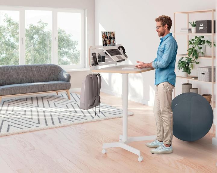 Image du produit Leitz Ergo Compact Workstation Bureau réglable en hauteur (80 x 60 x 75 cm)