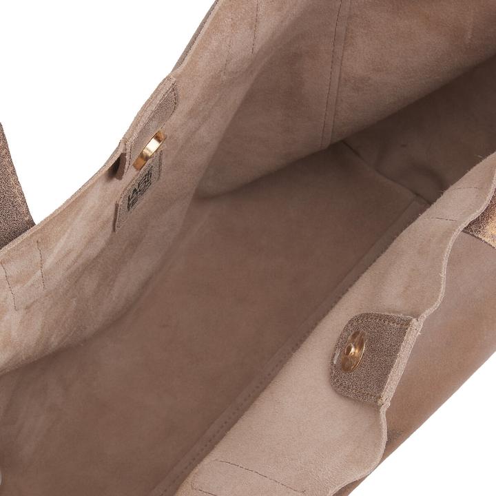 Produktbild La Redoute Collections Shopper in Glanzoptik