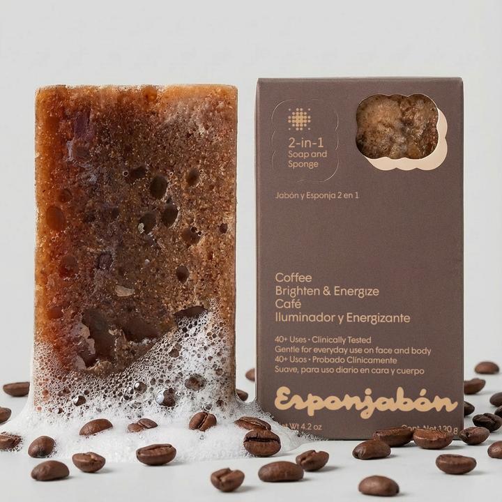 Produktbild Esponjabón Esponjabon Coffee 2-in-1 Soap and Sponge