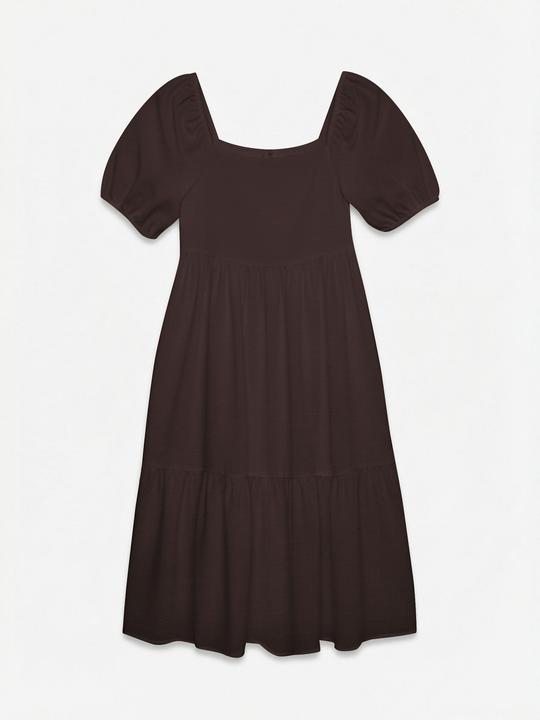 Image du produit Vero Moda VMROKAYA Midikleid Gesmoktes Kleid (M)