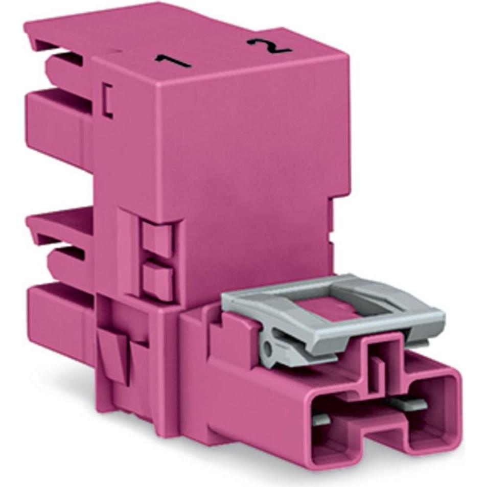 Wago 770-1753 H-Verteiler 2-Pol. pink Kod. B 3VK (Verteiler) (770-1753)