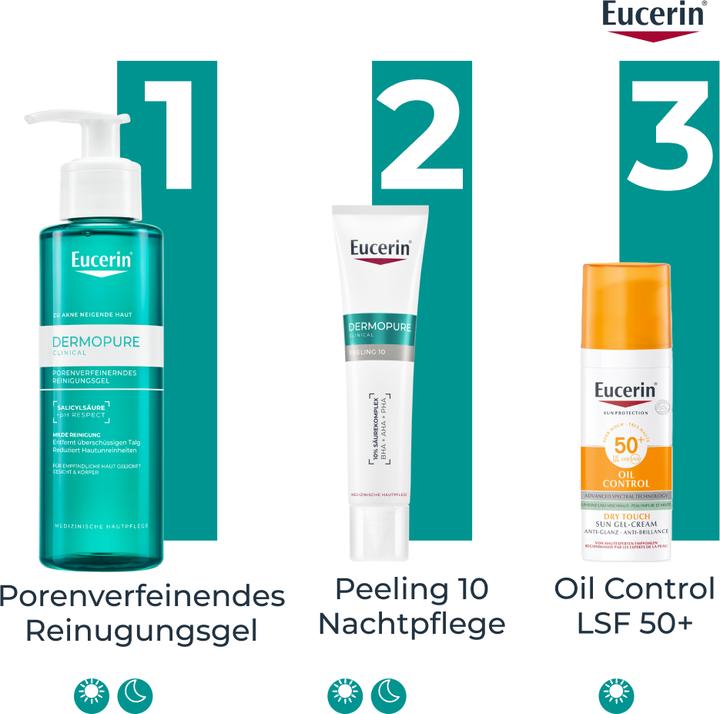 Produktbild Eucerin Dermopure Cl Peel 10 Nachtp 40ml (40 ml, Nachtcreme)