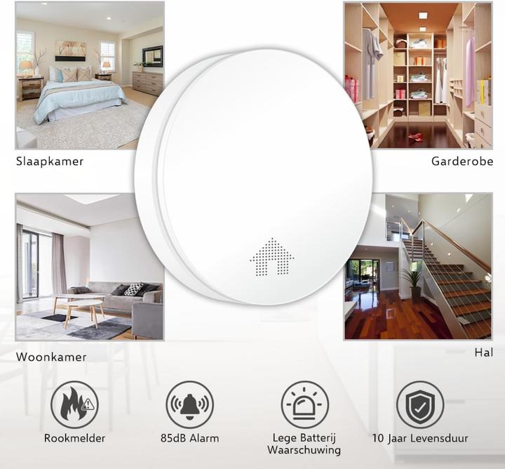 Actual product image Elro Smoke detector