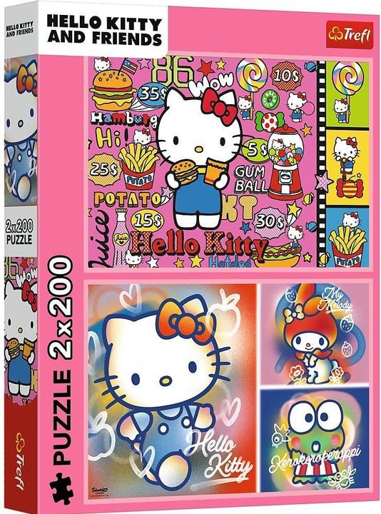 Produktbild Trefl Puzzle 2 x 200 - Hello Kitty (200 Teil)