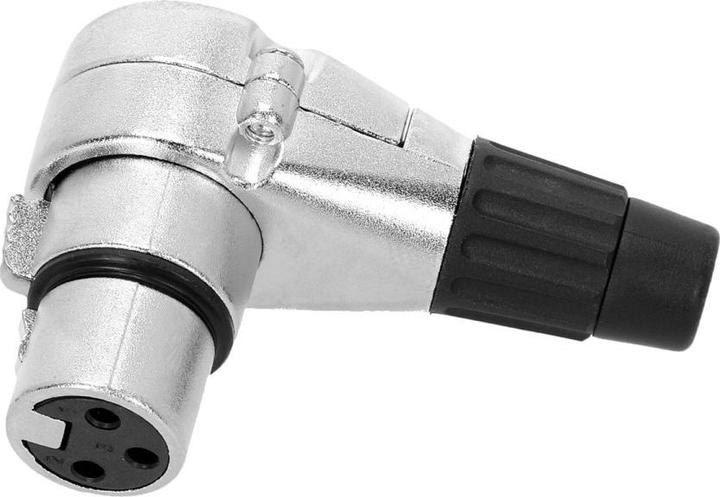 Produktbild Adam Hall 4 STAR C XF3 A - XLR Stecker 3-Pol Female | Winkelstecker