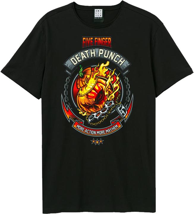 Produktbild Amplified Adult Fire Five Finger Death Punch Halloween TShirt (XS)