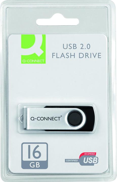 Produktbild Q-Connect USB Flash Drive 2.0 (16 GB, USB-A)