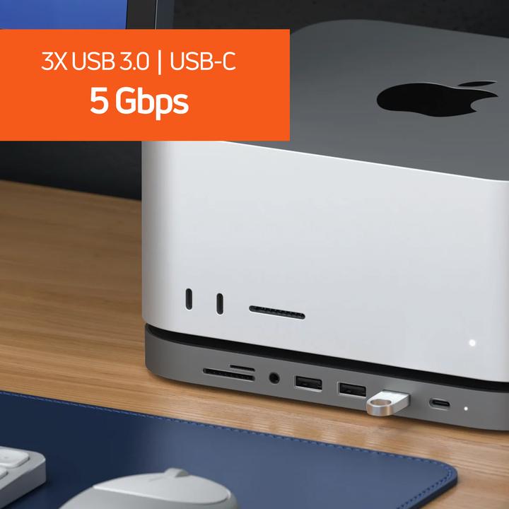 Produktbild Satechi St-Abhfm (USB-C, 4 Ports)