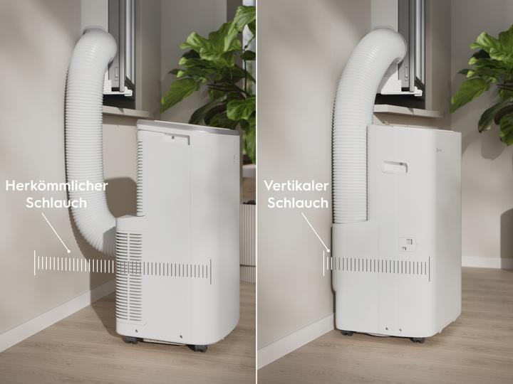 Actual product image Electrolux ECU7678CSW 700 Portables Klimagerät BTU 9000 (35 m², 9000 BTU/h)