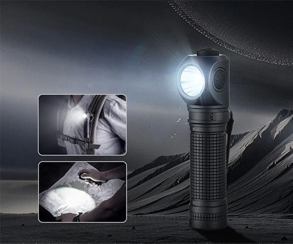 Actual product image Nextorch P10 Multifunction LED Angle Lamp (11.72 cm, 1400 lm)