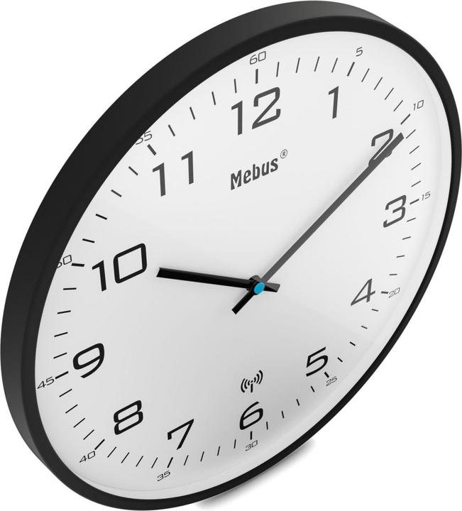 Actual product image Mebus 13079 Radio-controlled wall clock (30 cm)