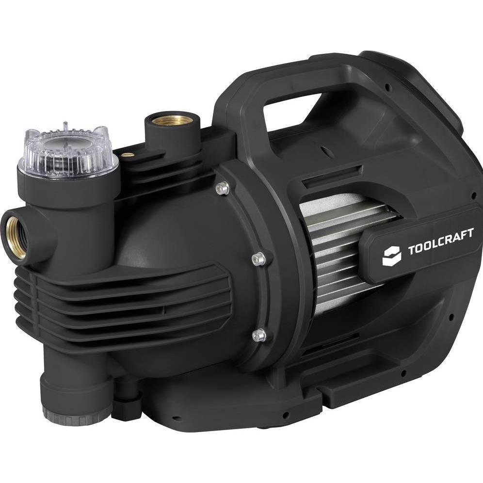 Toolcraft, Pompa da giardino, JGP110062BN Gartenpumpe mit Filter 5500 l/h 48 m (Pompa da giardino)