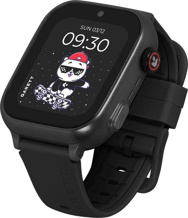 Actual product image Garett Kids Cute 2 4G Smartwatch, Black (4G)