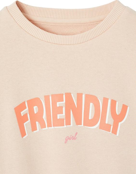 Produktbild Vertbaudet Sweatshirt mit Message-Print Mädchen, Recycling-Polyester (116)