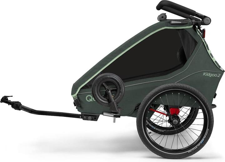 Produktbild Qeridoo Kidgoo 2 - Kinderfahrradanhänger für 2 Kinder