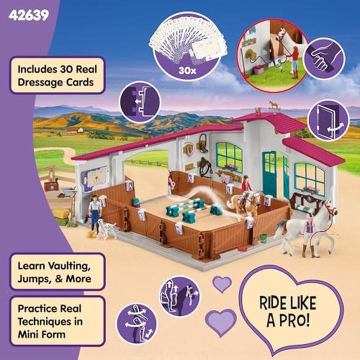 Actual product image Schleich Peppertree riding arena