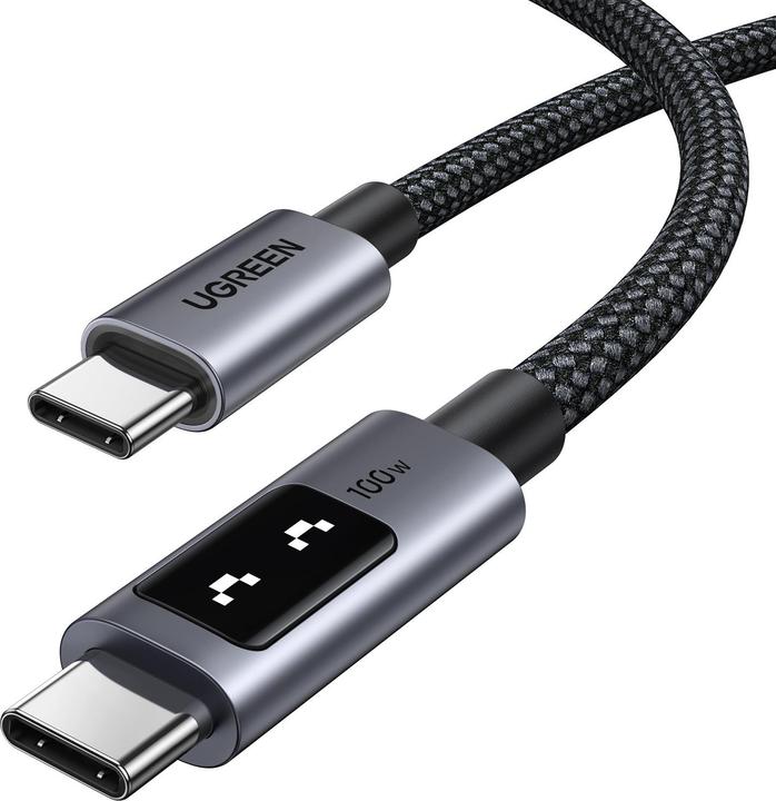Actual product image Ugreen USB C — USB C (1 m, USB 2.0, 100 W)
