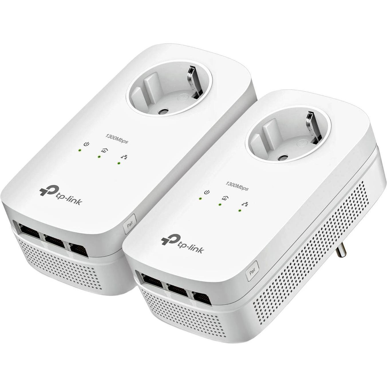 TP-Link TL-PA8030P Kit (1200 Mbit/s), Powerline, Weiss