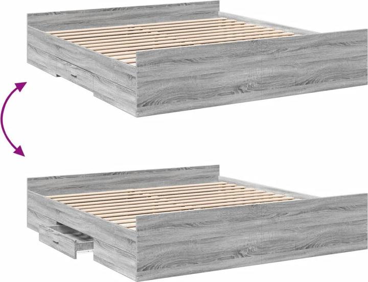 Actual product image vidaXL Bettgestell (180 x 200 cm)