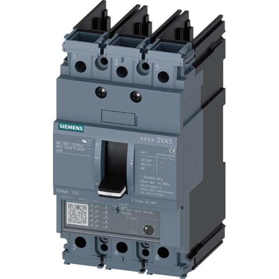 Siemens, Schutzschalter, Leistungsschalter 1A 3p opt.Motorantr 3VA5181-1MU31-0AA0