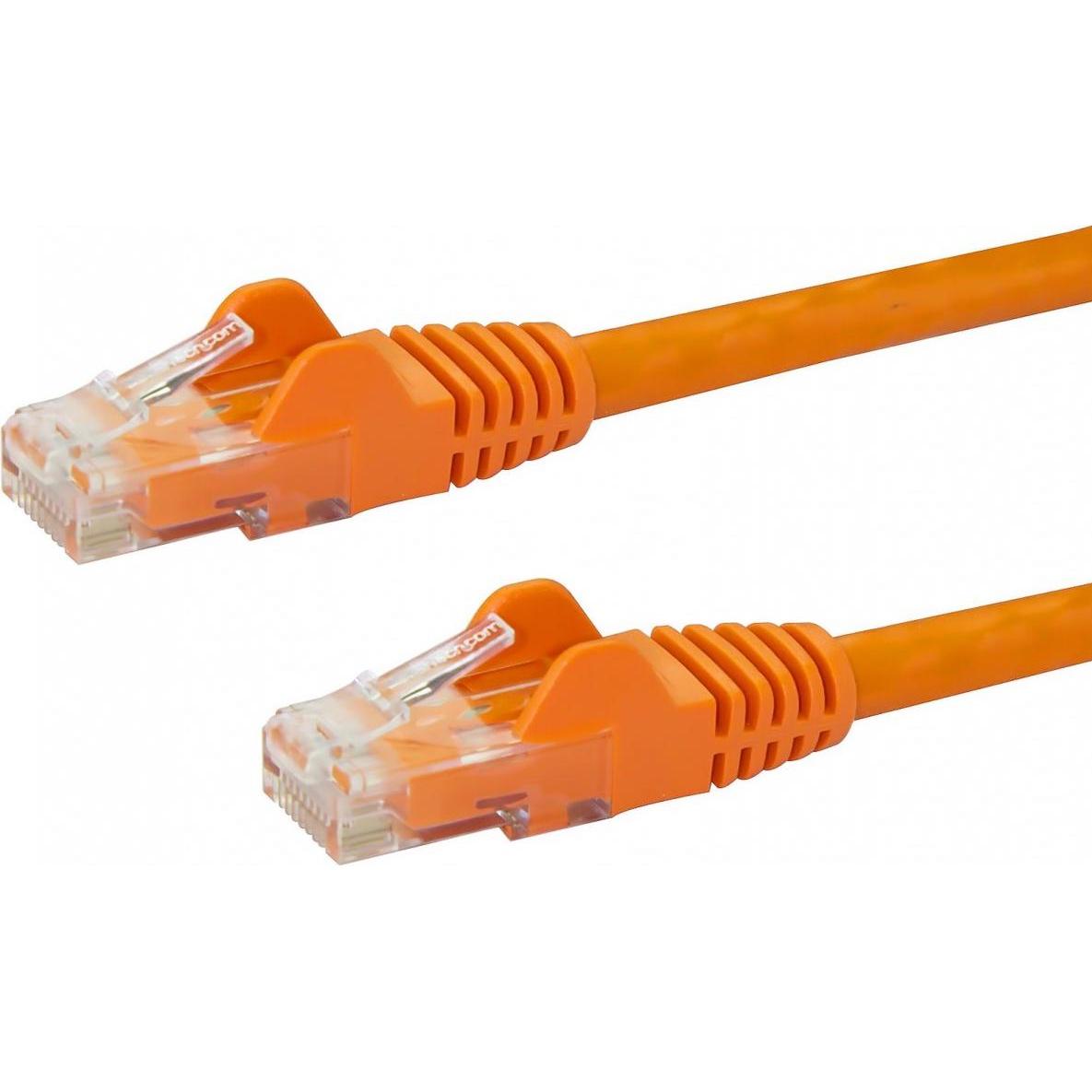 StarTech 7m Orange Cat6 Patch Cable (UTP, CAT6, 7 m), Netzwerkkabel