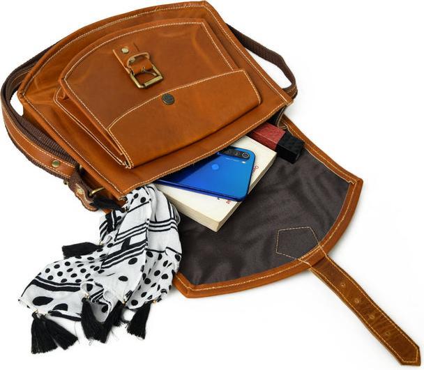 Image du produit Only-Bags.Store Sac CrossBody en cuir de buffle