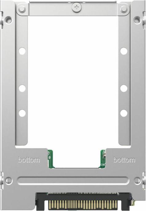 Actual product image QNAP QDA-UMP4A U.2 NVMe to M.2 NVMe SSD PCIe adapter 7mm