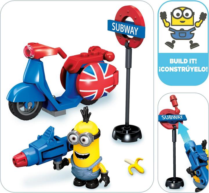 Immagine prodotto Mega Bloks Despicable Me - Minions Movie Piccolo Playset - Scooter Fuga