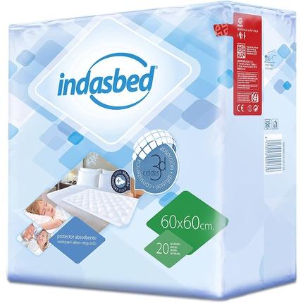 Produktbild Indasec Indasbed Absorbierende Betteinlagen 60 x 90 cm 20 Stück (Intimwaschlotion)