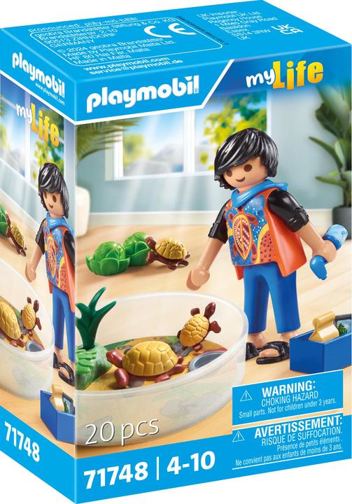 Actual product image Playmobil Turtle terrarium (71748)