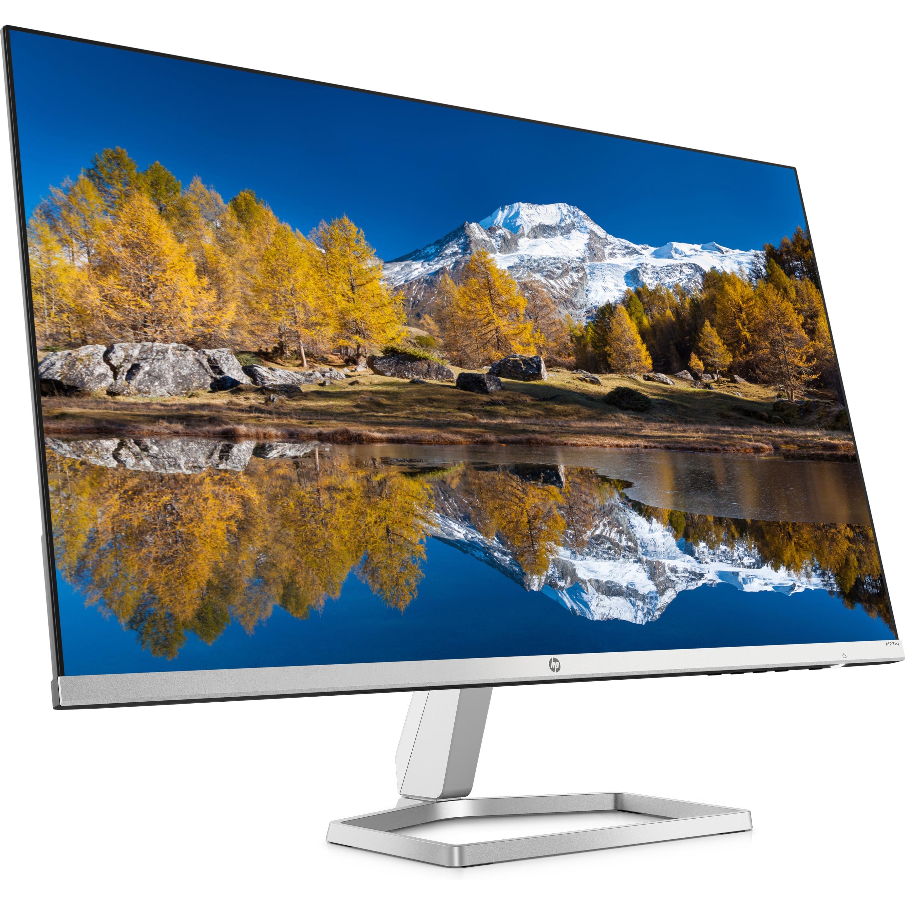 Thumbnail - HP M27fq (2560 x 1440 Pixel, 27"), Monitor, Schwarz, Silber