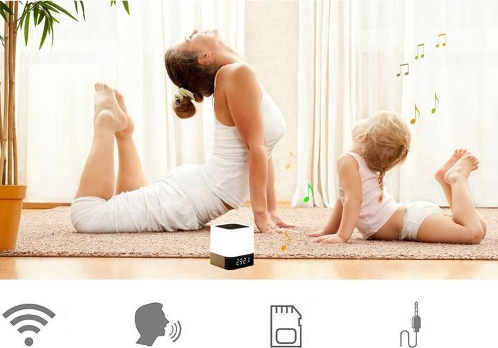 Produktbild Deltalabs Smart Lampe Bluetooth Lautsprecher LED Stimmungsleuchte