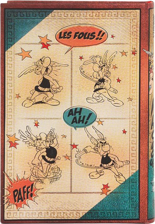 Image du produit Paperblanks Carnet de notes PB Astérix le Gaulois Mini lin. (90 x 140 mm, À rayures, Couverture rigide)