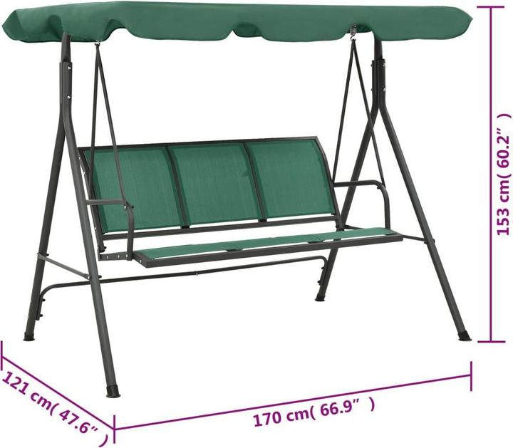 Actual product image vidaXL Hollywoodschaukel