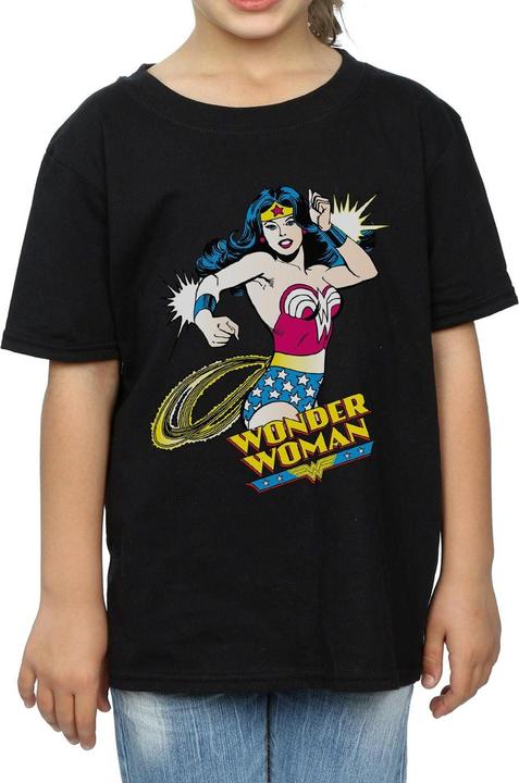 Produktbild Wonder Woman Girls Lasso Cotton T-Shirt (128)