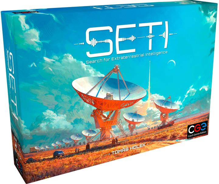 Produktbild SETI: Auf der Suche nach ausserirdischem Leben (Deutsch, 1 - 4 Spieler)