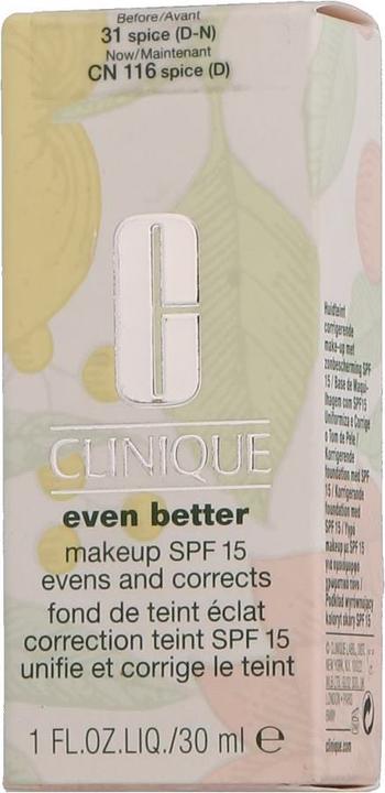 Actual product image Clinique Even Better Makeup SPF 15 (CN 116)