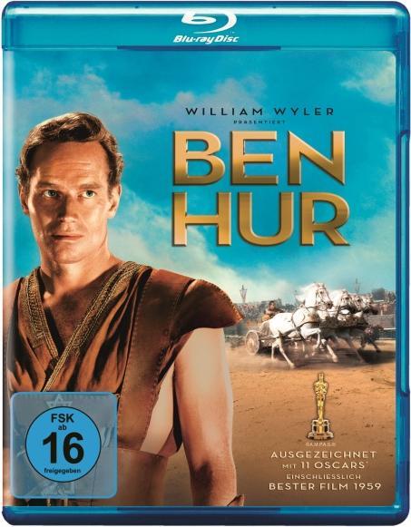 Actual product image Ben Hur (Blu-ray, 1959, Portuguese, Polish, Hungarian, Spanish, English, German, Italian, Czech, French)