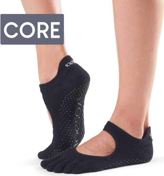 Image du produit Toesox Chaussettes à bouts ronds Bellarina L, noir (L)