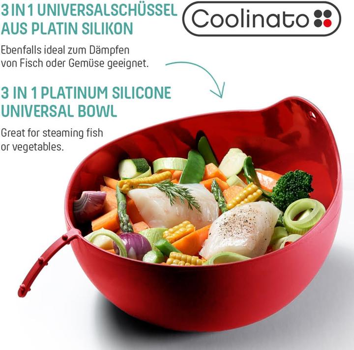 Produktbild Coolinato 3-in-1 Silikon Universalschüssel
