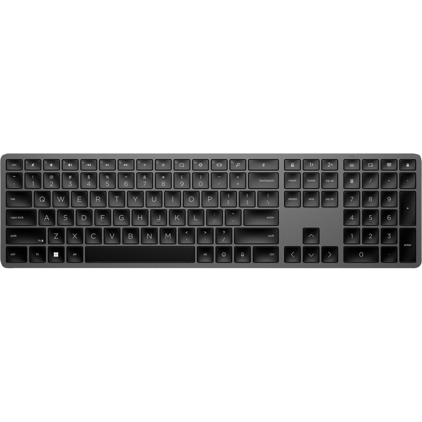 HP 975 USB+BT Dual Sweden (Eng. Int., Kabellos), Tastatur
