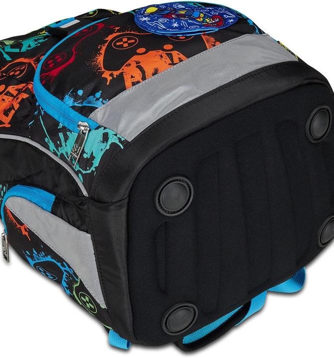 Actual product image SJ Gang Ergonomic Adjustable Backpack with Magnetic Closure and Reflective Inserts (24 l)