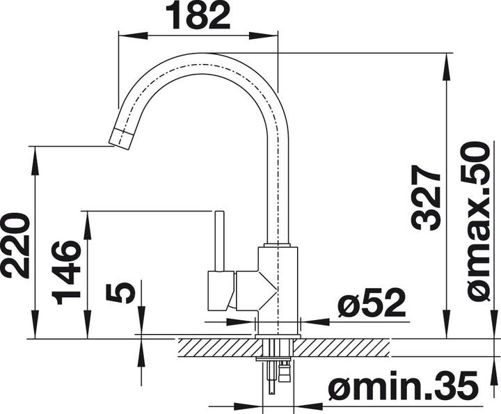 Actual product image Blanco Mida
