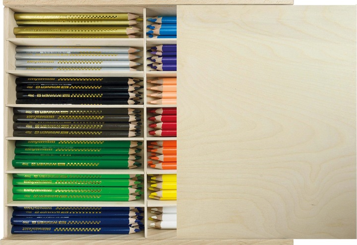 Produktbild EberhardFaber Buntstifte TRI WINNER (Mehrfarbig, 114 x)