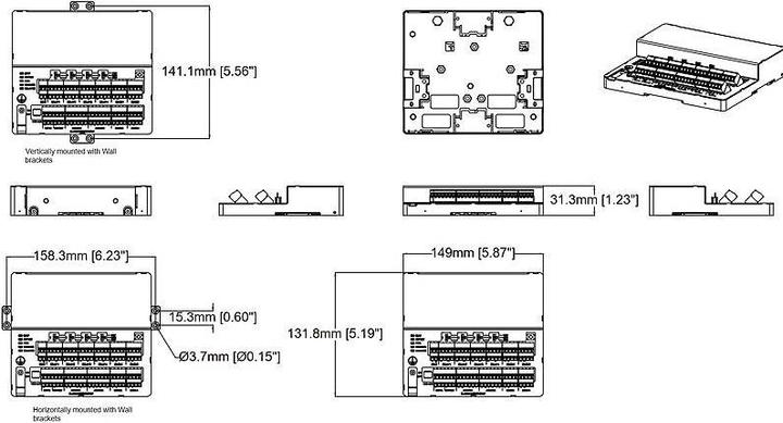 Actual product image Axis A9910 I/O RELAY EXPANSION