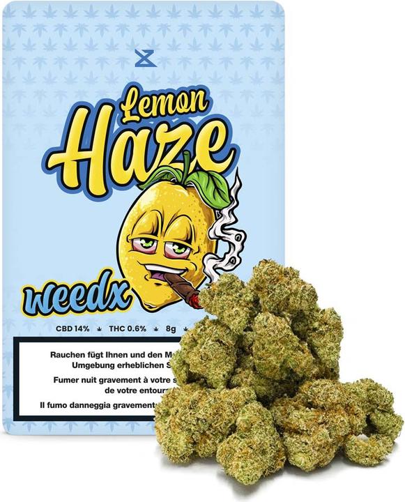 weedx Lemon Haze 8g (8 g, Indoor)