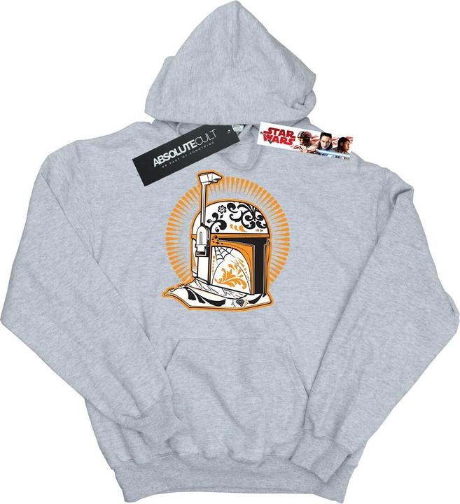 Image du produit Star Wars - Sweat à capuche BOBA FETT DIA DE LOS MUERTOS - Homme (XXL)