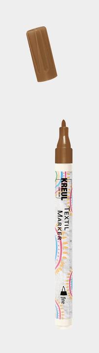 Kreul Javana texi mäx Sunny pennarello fine per tessuti leggeri (1x)