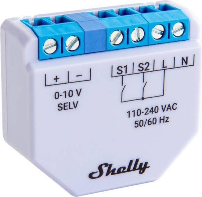 Image du produit Shelly Plus Variateur 0-10V (Actionneur de variateur)